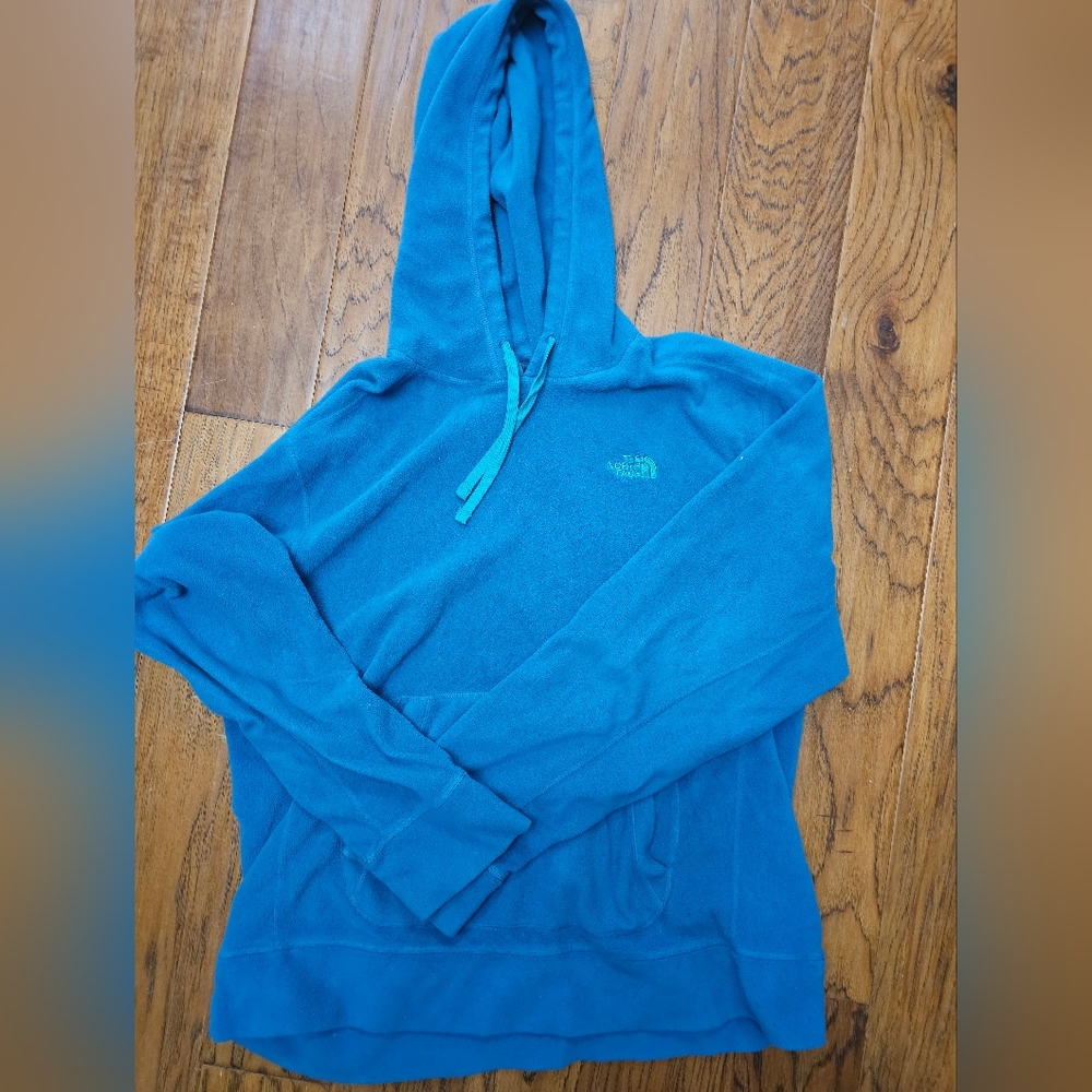 The North Face Fleece hoodie Sz Large